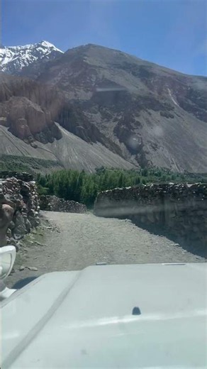 The beautiful village in Hunza #nature #beautful #mountains #village #gilgitbaltistan #pakistan