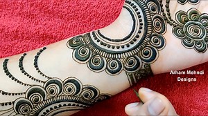 Arham Mehndi Designs on Reels