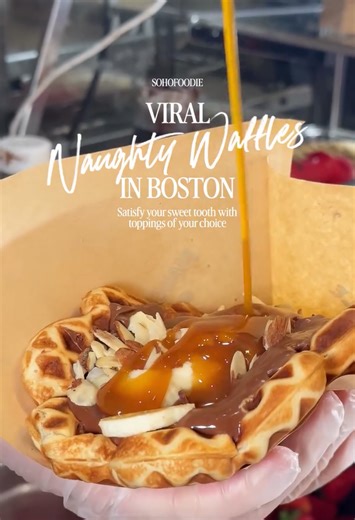 Boston waffle spot: Naughty Waffles Café review
