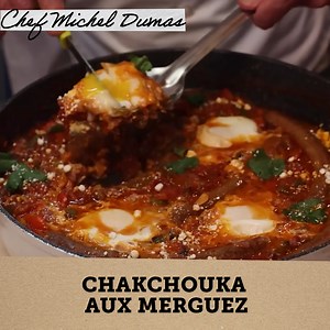 Une recette de Chakchouka aux merguez ultra simple ! | Chef Michel Dumas