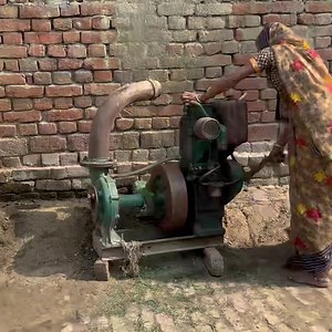2.1K views · 16 reactions | How To Start 8hp Diesel Engine Water Pump Machine By Female #femalestartingwaterpump #Femalefarmer #farmingengine #irrigation #8hp | Sapna Village | Facebook