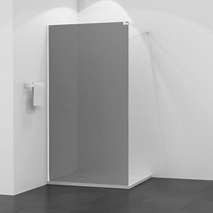 Wholesale Indoor Portable Shower for Walk in Door with 8mm Grey Glass