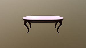 Victorian Coffee Table - 3D model by berylvanness