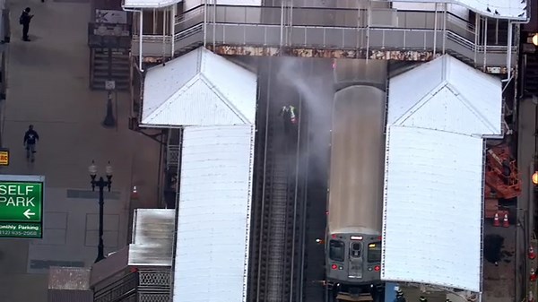 CTA Brown Line train fire at Adams-Wabash affects morning service in Chicago Loop
