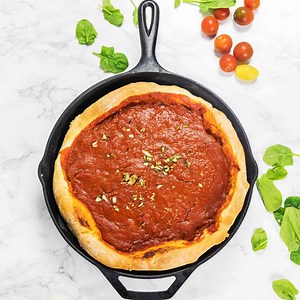 Vegan Deep Dish Pizza - Chicago Style - Seitan Beats Your Meat