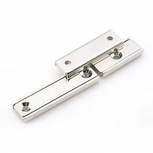 [Hot Item] Neodymium Magnets Block Round Csk Magnetic Base Flat Countersunk Holes Magnet
