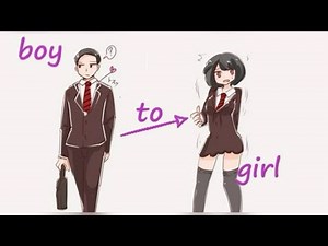 tg tf boy transforming in a girl