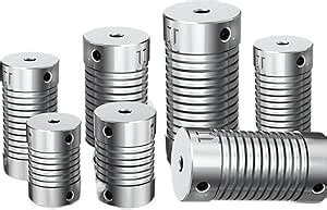 Amazon.com: Spring Couplers LP-D-D16L25 Zinc Alloy Flexible Motor Shaft Rotary Encoder Coupling 4mm 5mm 8mm 10mm LP 1Pcs(10mmX10mm) : Industrial y Científico