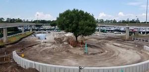 Walt Disney World Epcot Entrance Construction Begun! | Chip and Company