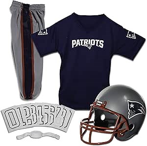 Franklin Sports NFL Youth Football Uniform Set for Boys & Girls - Includes Helmet, Jersey & Pants with Chinstrap + Numbers