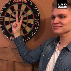 'Hold my beer while I throw a bullseye' 😂🎯 | LADbible