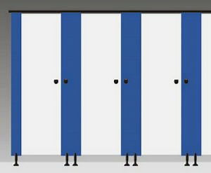 [Hot Item] Wet Area 13mm HPL Laminate Shower Cubicle Standard Size