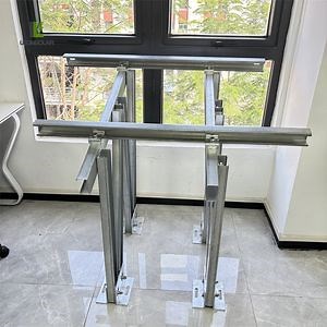[Hot Item] Solar Panel Energy Ground Mounting Kit Farm Steel Bracket System Mount Racking System for Rail