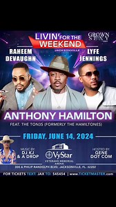 "LIVIN FOR THE WEEKEND" w/ ANTHONY HAMILTON, RAHEEM DEVAUGHN, LYFE JENNINGS & FRIENDS | The Grown & Sexy Cruise and Travel