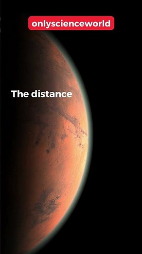 distance between Earth and Mars?