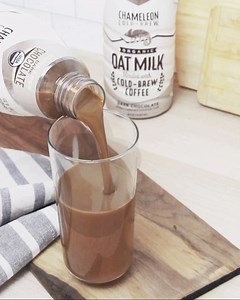 Your favorite cold-brew just got a whole lot smoother ✨ Organic cold-brew + organic oat milk = an absolutely delicious cold-brew latte ready to enjoy! ☕️ Try our newest Cold-Brew Blended with Organic Oat Milk in Dark Chocolate at your local @target  | Chameleon Coffee | Facebook