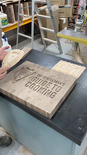 18K views · 211 reactions | Maple and walnut  my favorite inlay combo! #cnc #cuttingboard #endgraincuttingboard #endgraincuttingboards #cncwoodworking | Two Moose Design | Facebook