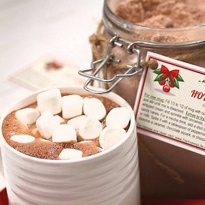 4.1K views · 56 reactions | Double Chocolate Hot Cocoa Mix is so easy to make and great to have on hand for an instant mug of chocolaty, rich hot cocoa. A jar of this makes a great gift, too! Printable gift tags provided. recipe here---> https://www.theyummylife.com/hot_cocoa_mix_gift_tags | The Yummy Life | Facebook