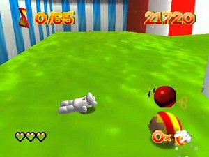 Video Game Deaths: Glover 64 (Nintendo 64) (Death Animation/Game Over)