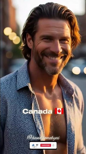 Aging with Handsome: Handsome Men in Their 40s | 10 Countries