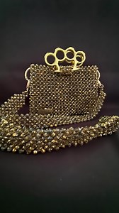 2.6K views · 55 reactions | Model FAMME FATAL 懶癩 Beaded handbag,...
