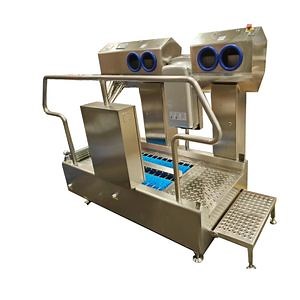 [Hot Item] Personal Hygiene Automatic Boot Washer Shoe Sole Cleaning Machine for Sanitary Station