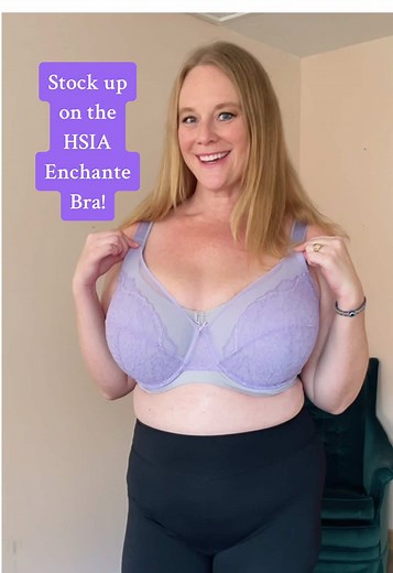 Replying to @Zodiac Purple is the hottest color for 2026! This is the Enchante bra from HSIA in purple. I love the classic stitching design that is supportive and stylish! @Hsia-Bras #bra #hsiabra #purplebra #hsia #purple