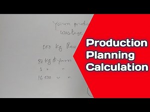 spinning production planning Calculation. spinning planning calculation. tex ashraful7