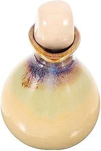 Amazon.com: Beatifufu Essential Oil Pot - Yellow Ceramic Oil Dispenser for Beauty Salon Spa and Home Use 2.16 Inch Small Porcelain Container for Essential Oils and Soy Sauce : Home & Kitchen