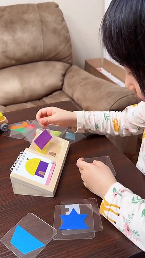 🧩 Unlock 60 levels of brain-boosting fun! 🎁 This geometric puzzle challenges young minds to recreate patterns by layering transparent cards. The progressive difficulty levels build spatial reasoning and logic skills through engaging hands-on play. 🧠 60 progressive challenges grow with your child 🎯 Develops spatial awareness & logical thinking 🔄 Easy-to-grasp layered gameplay 🛡️ Sturdy wooden base for stable play Perfect educational gift for ages 3 - grows with your child's developing skill