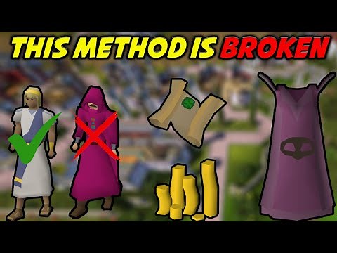 The Best Thieving Method in Old-School Runescape | Pickpocketing Wealthy Citizens