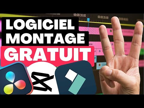TOP 3 des MEILLEURS logiciels de Montage Vidéo GRATUITS