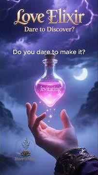 Love Elixir of the Ancient Druids – Dare to Unlock the Secret #bloemavibes