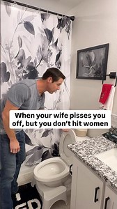 When your wife pisses you off 🤣 #couplecomedy #pissedoff #wifereacts