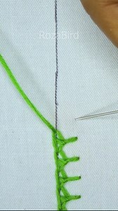 58K views · 462 reactions | Latest basic hand embroidery sewing tutorial for beginners! #stitch #fbreelsvideo #reels #handembroidery #reelsfb #fbreels #viral #satisfying #embroidery #support #everyone #tutorial #easy #diy #tricks #fypシ #facebookreels #handmade #trending #border | RozaBird | Facebook