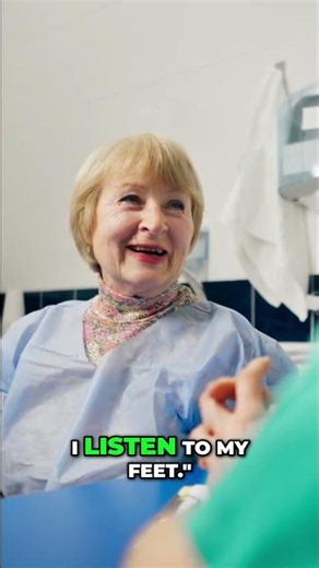 Listen to Your Feet: A 92-Year-Old’s Advice #seniorwellness #mobility #shorts