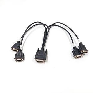 [Hot Item] VGA 26pin to Serial dB9 9pin Splitter Cable Male to Male Cable for Video Computers and Monitors