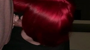 Hotel night audit worker gets blowjob from guest