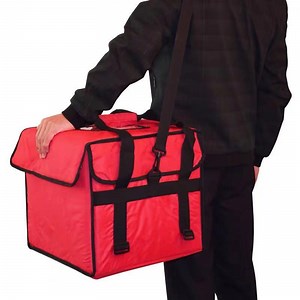 [Hot Item] Heated Pizza Bag with Shoulder Thermal Delivery Bags with Handles Insulated Food Delivery Bags