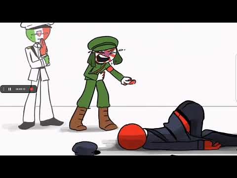 The axis powers funny animation ( countryhumans )