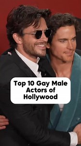 Top 10 Gay Male Actors of Hollywood. #gay #top10 #lgbt #lgbt🌈 #celebrity | Actors Suits