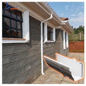 [Hot Item] Aluminum PVC Rain Gutter Price Philippines 5inch 7inch Rain Gutters