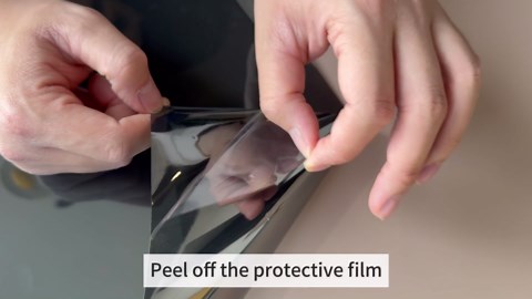 One Way Window Privacy Film, Window Tint for Home Office, Reflective Mirror Window Film Daytime Privacy, Sun Heat Blocking Static Cling Tinting for Glass Windows(Silver-Silver,17.5"x78.7")