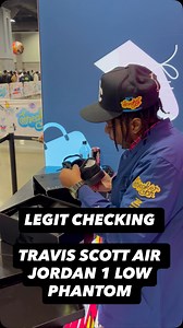 87K views · 2.6K reactions | Legit Checking Travis Scott Air Jordan 1 Low Phantom  Get FREE Authentication at Sneaker Con ✅ | Sneaker Con | Facebook