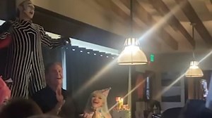 Baywatch cast sing Happy Birthday for David Hasselhoff's 70th