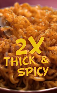 3.5M views · 5.5K reactions | Our Carbonara Korean Noodles bring the heat!  Authentic, thick and oh-so-spicy. Every bite will make you go 﫠 #ShoopKoreanNoodles #AuthenticKoreanIndulgence #2xThickandSpicy #Carbonara | Shoop Noodles | Facebook