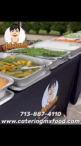 🌮 **Adrian's Taco Cart Catering** 🌮 Make your event unforgettable with freshly cooked, on-site tacos for 15 to 1000 guests! **Included:** - **Tacos:** 5 per person with various meat options. - **Quesadillas & Salsas:** Tailored to your package, with red & green salsas. - **Essentials & Toppings:** Plates, silverware, cilantro, onions, limes, jalapeños, pickled carrots. **Service:** - **Duration:** From 45 minutes, more time with larger packages. - **Setup & Cleanup:** We handle it all! 👉 **Co