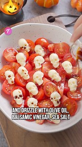 Spooky Halloween Salad Recipe Prep | Fabiosa Daily