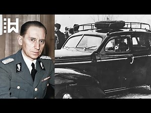 Fanatical Nazi General & traitor, shot to pieces in his car for killing 700 men, women and children