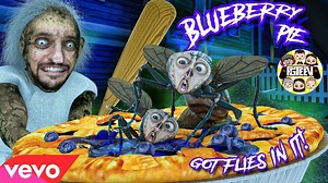 Granny loves baking her Blueberry Pies but the flies aren't down with it! | Fgteev